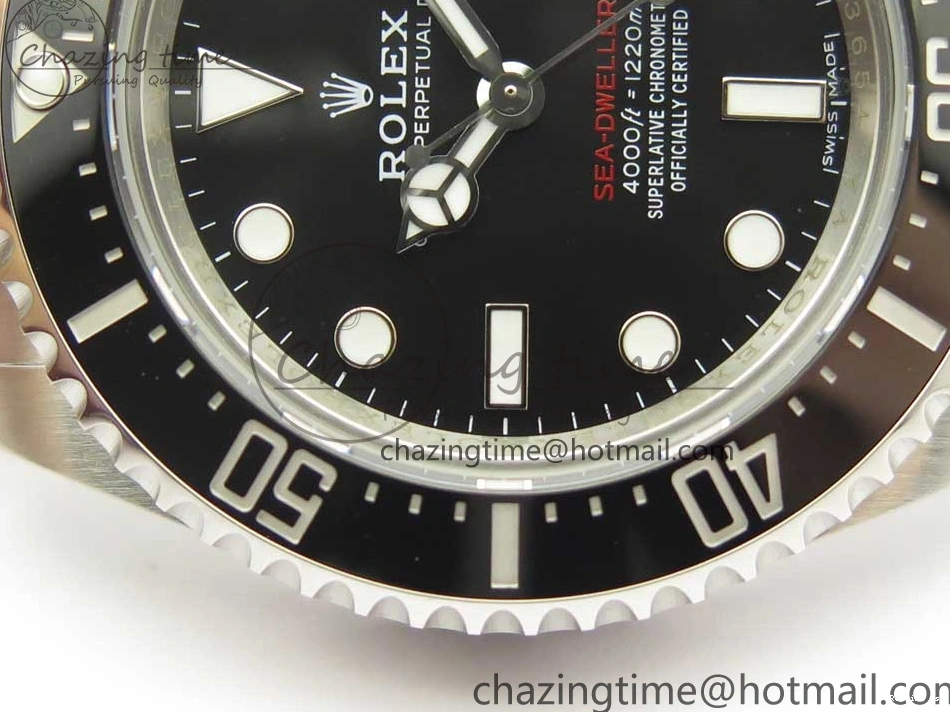 1221 Sea-Dweller 2017 Baselworld 126600 ARF 1:1 Best Edition 904L SS Case and Bracelet A2824 V Sporty 3289